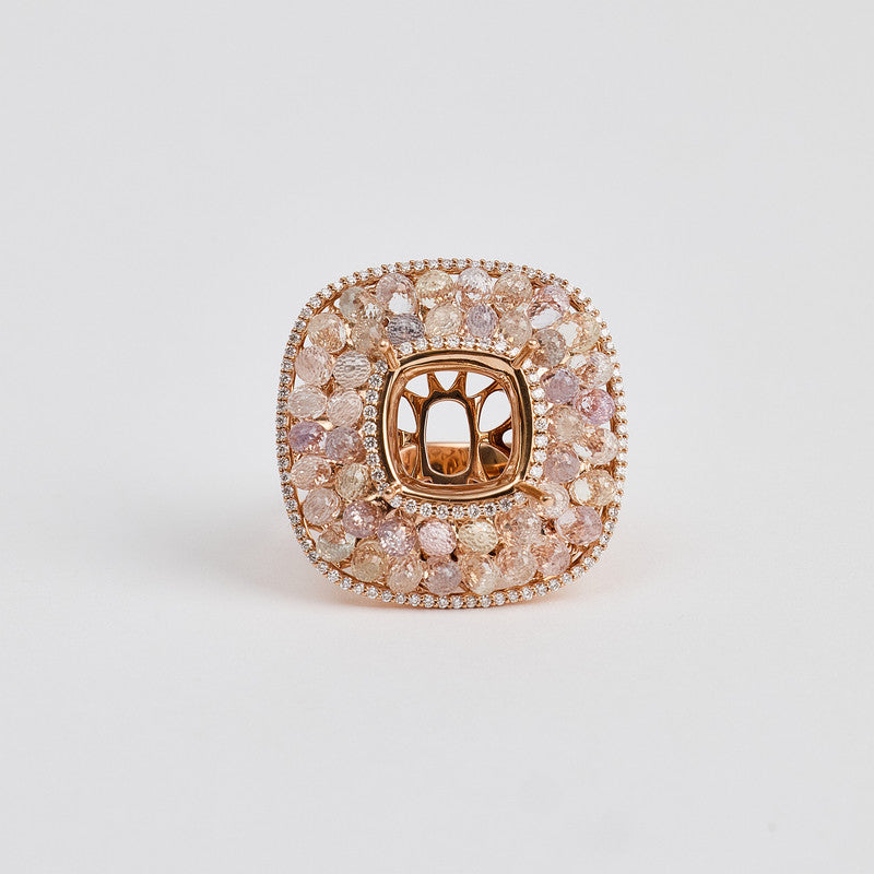 Azure Crown Ring