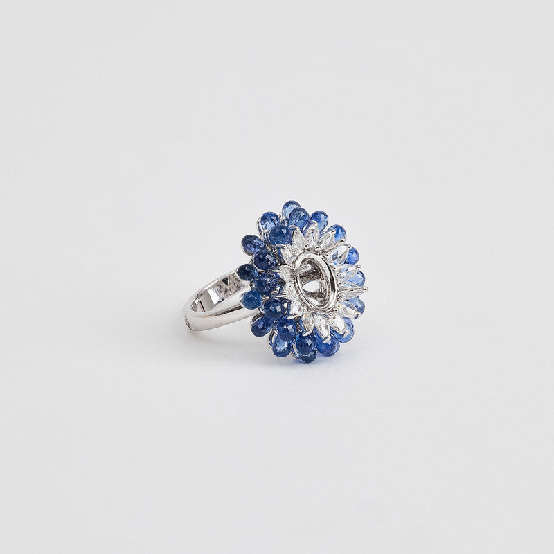 Sapphire Bloom Ring