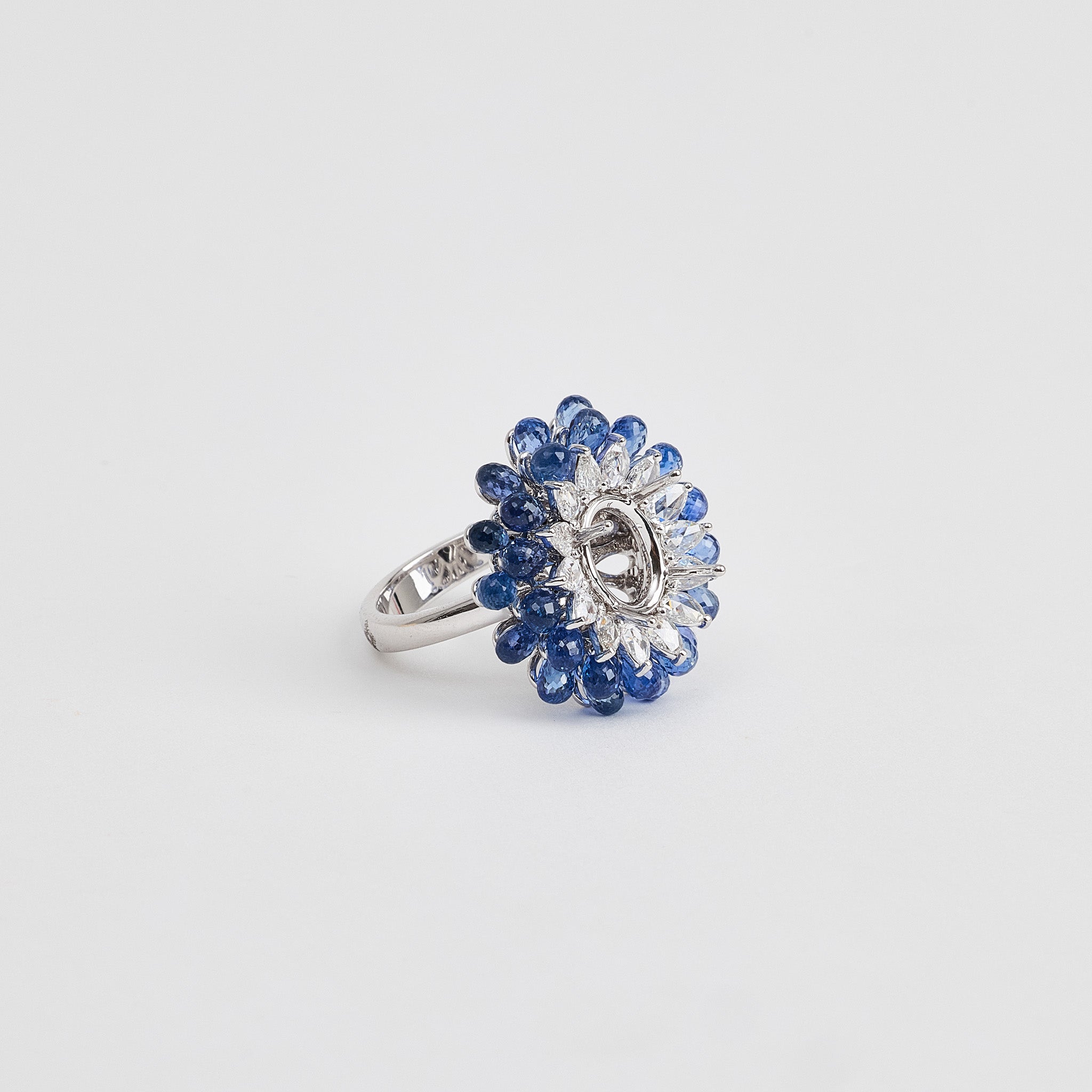 Sapphire Bloom Ring