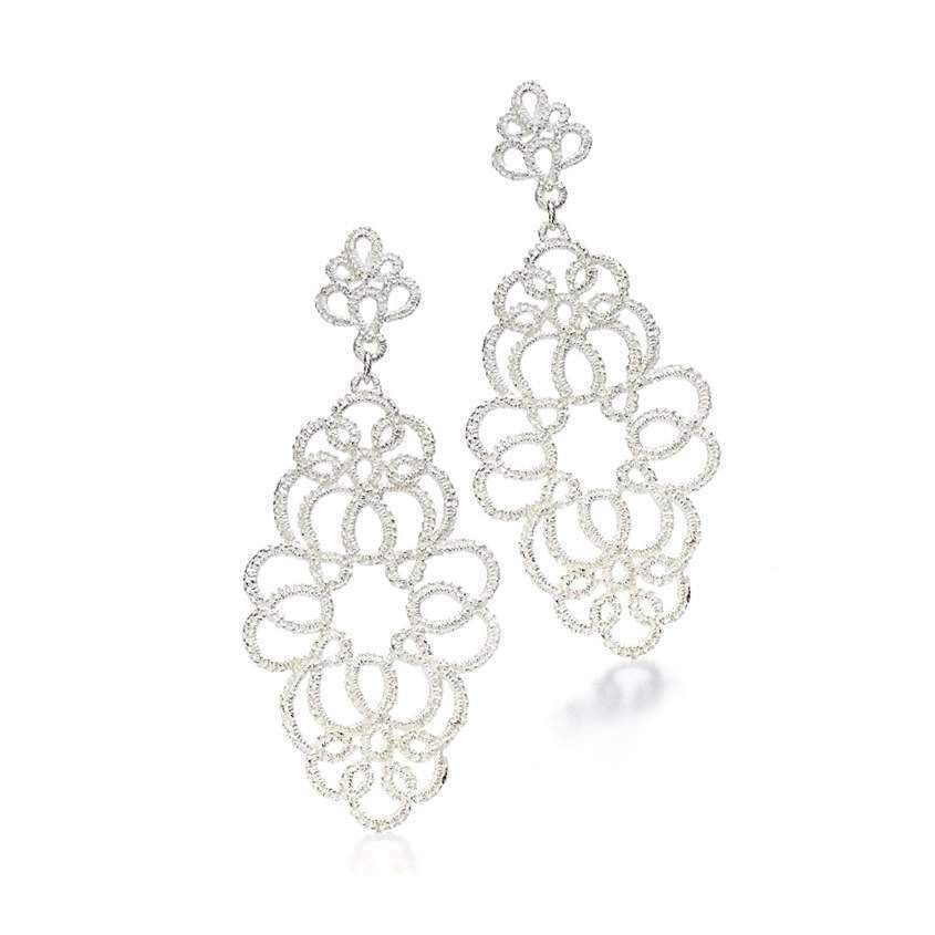 Pendant earrings “Medea”