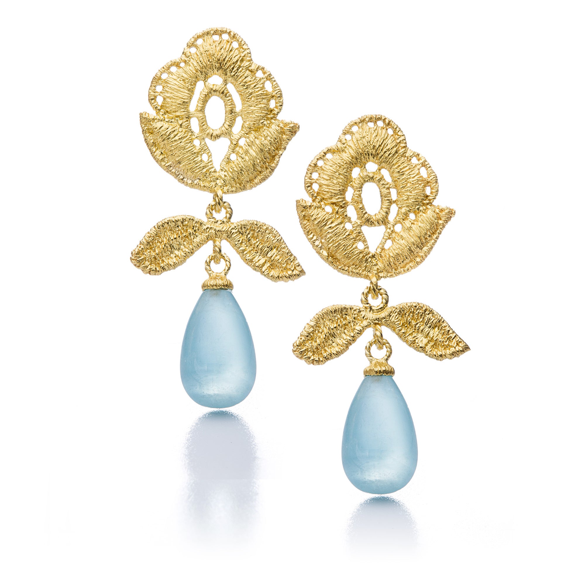 Earrings Wild Rose Drop