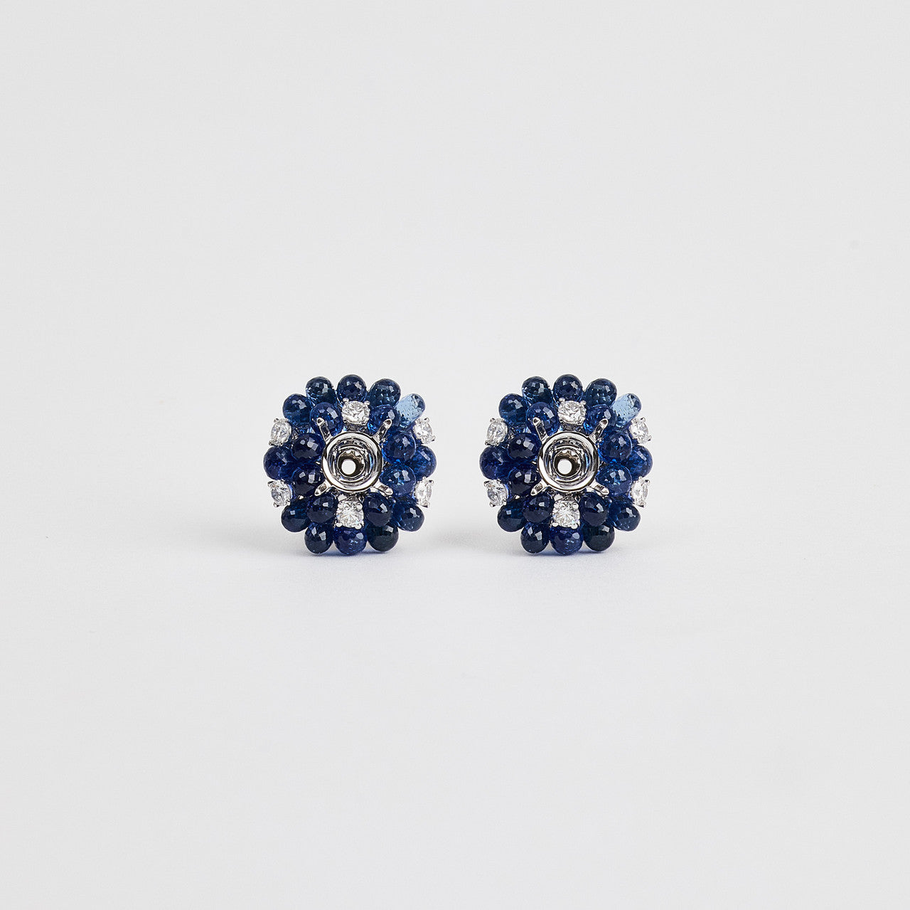 Sapphire Blossom Studs
