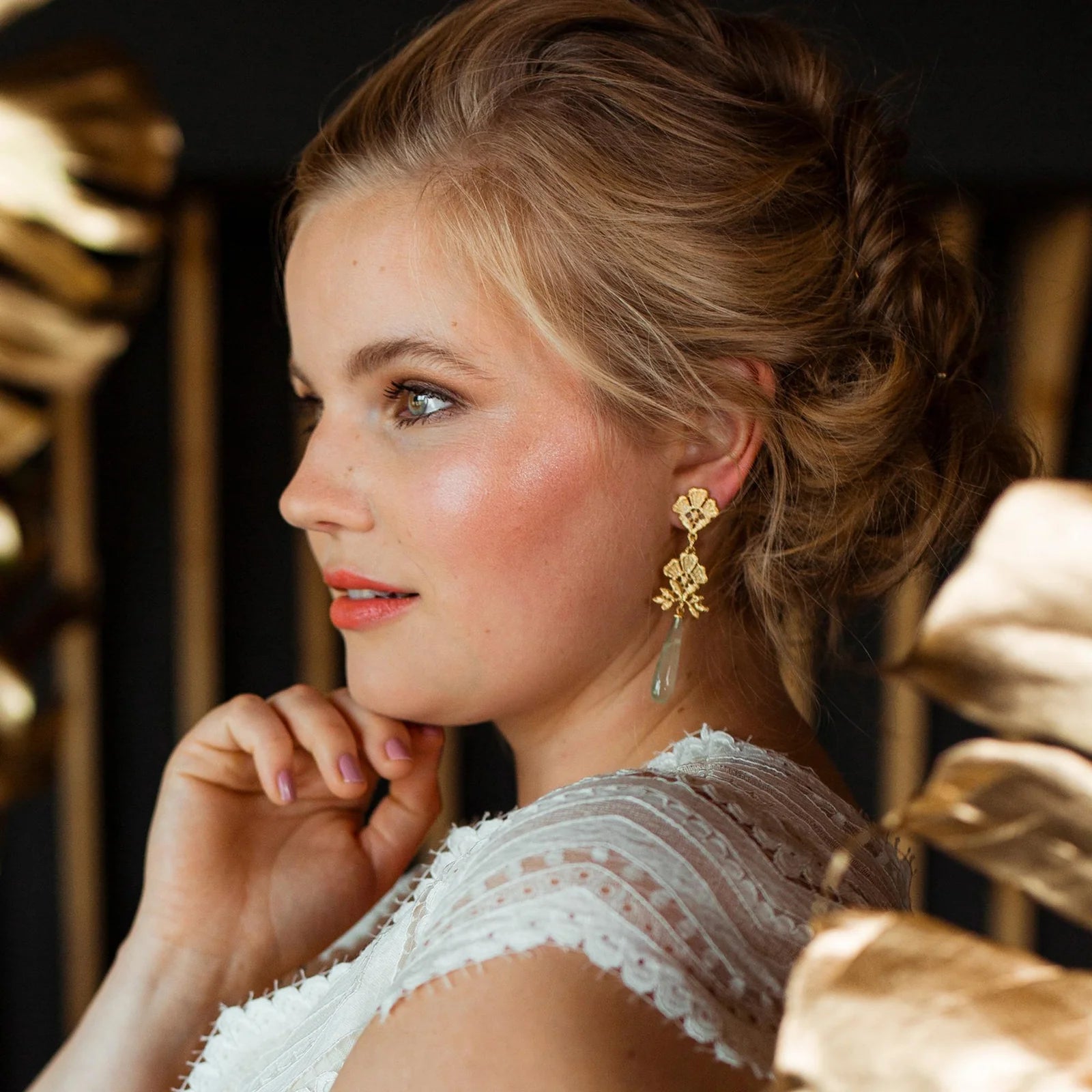 Pendant earrings Aida
