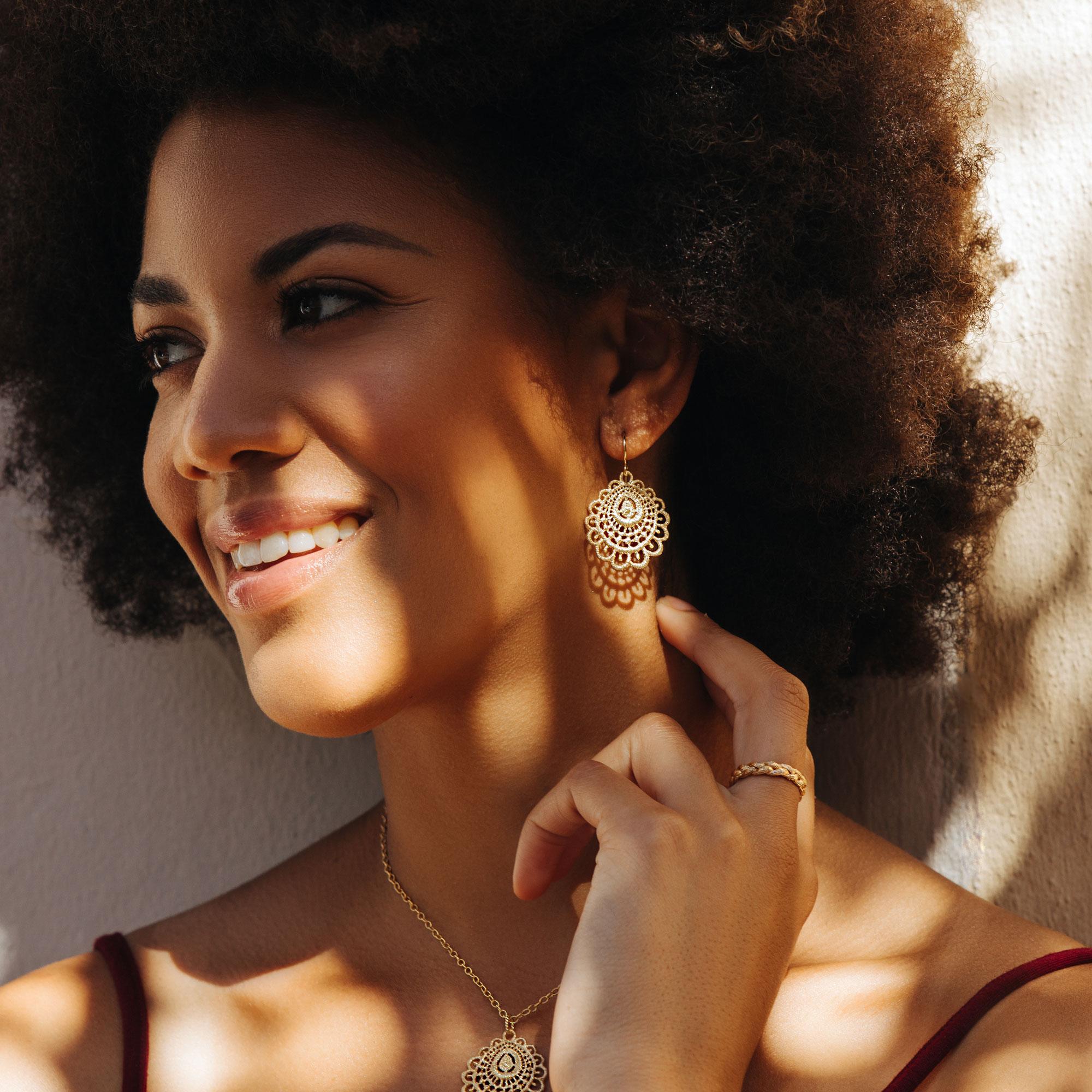 Pendant earrings Arati