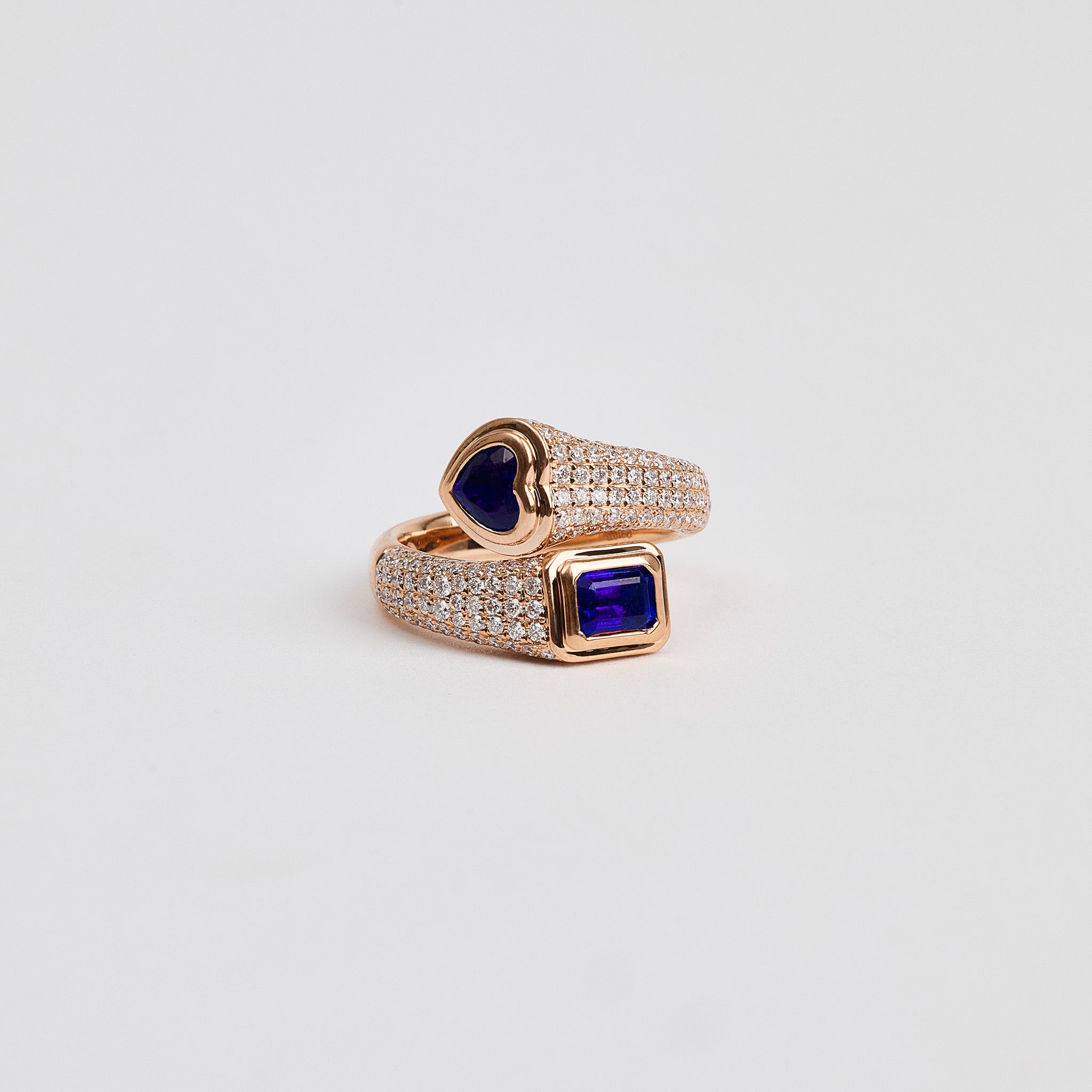 Ruby Duo Ring