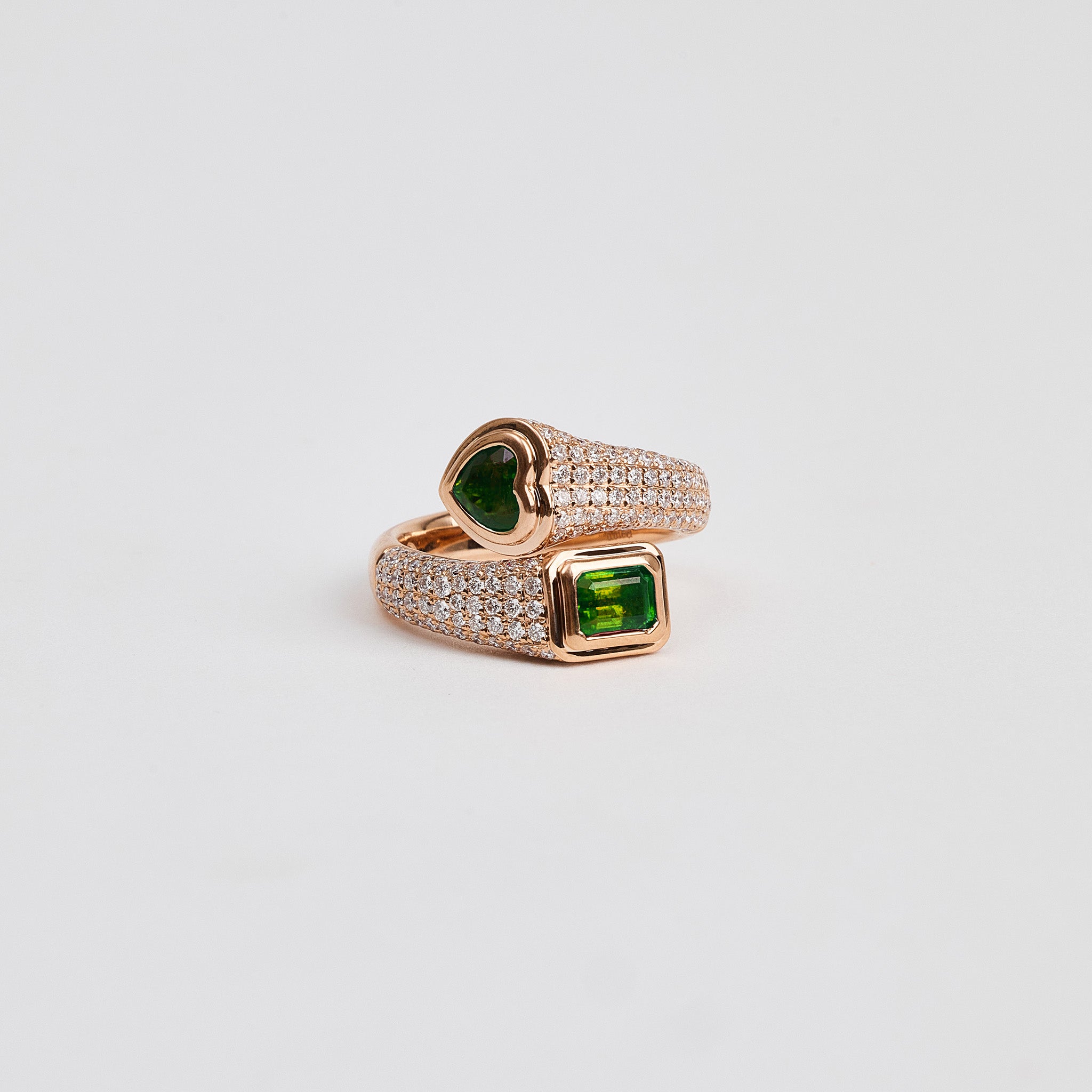 Ruby Duo Ring