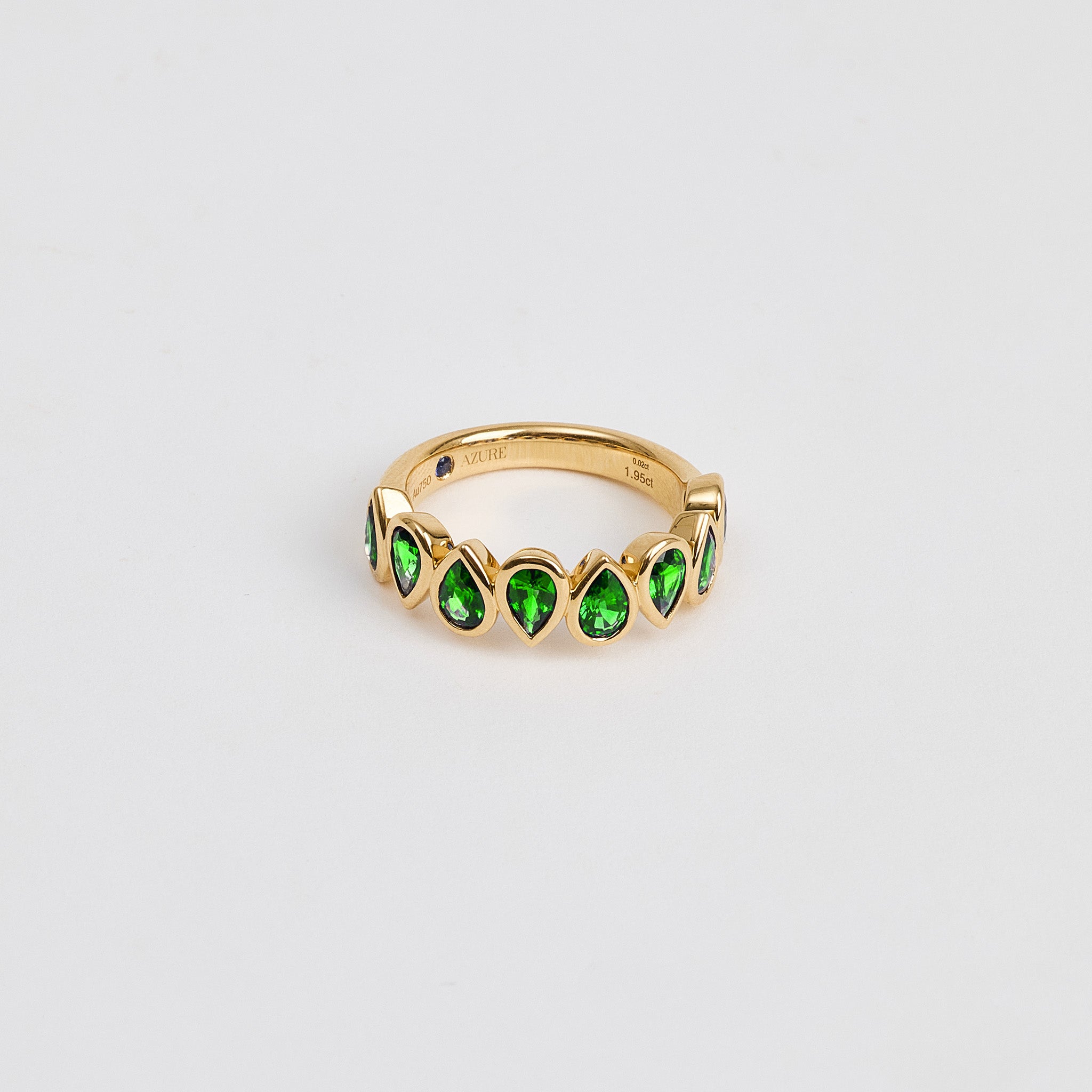 Blue Sapphire Eternity Ring
