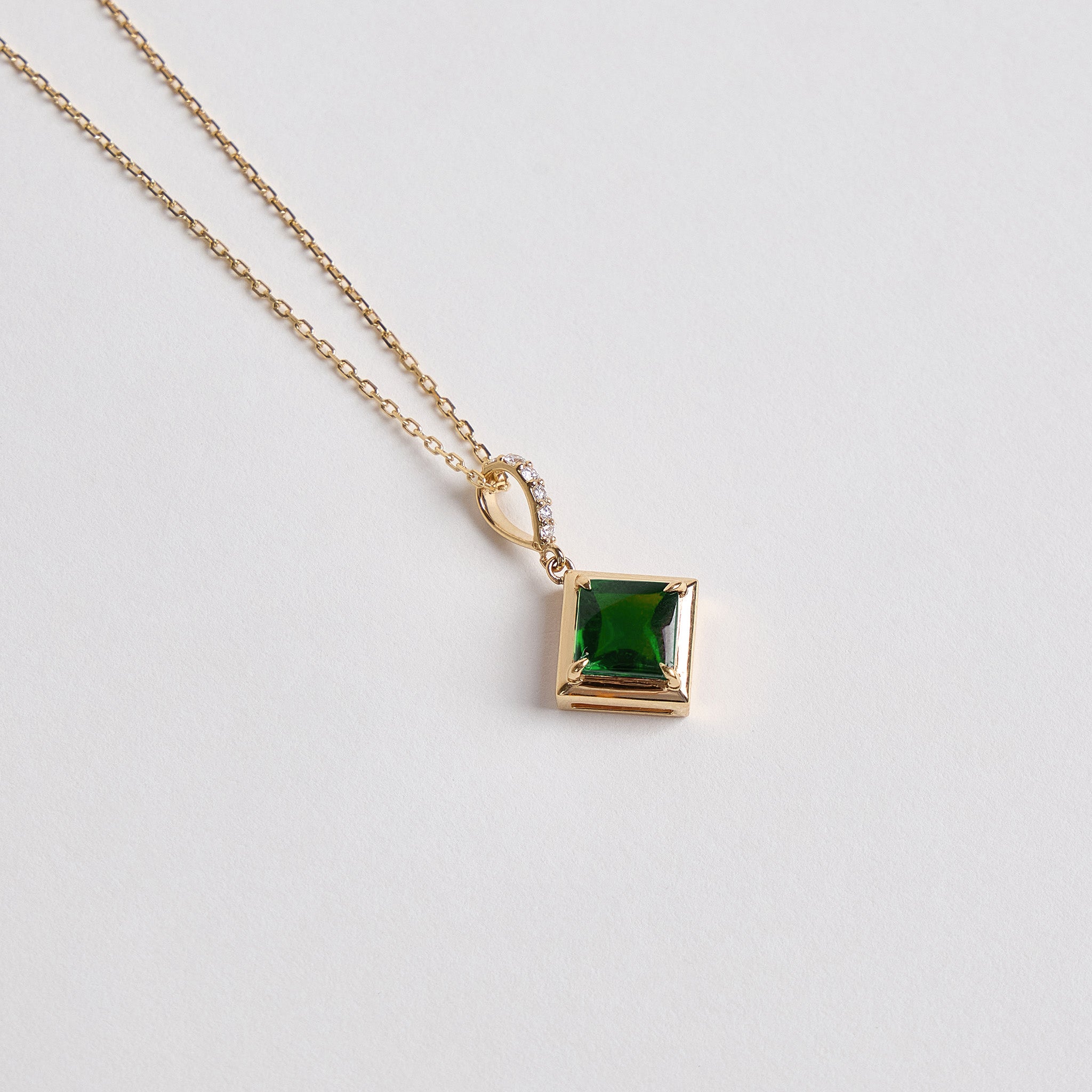 Azure Initial Necklace
