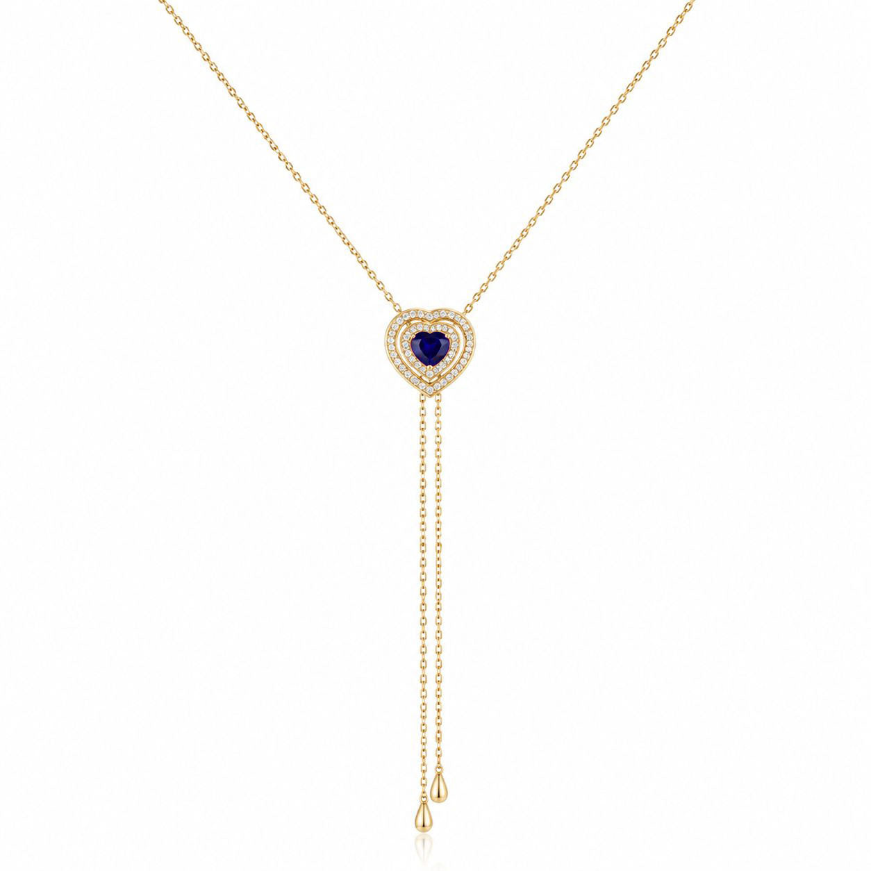 ruby modular necklace