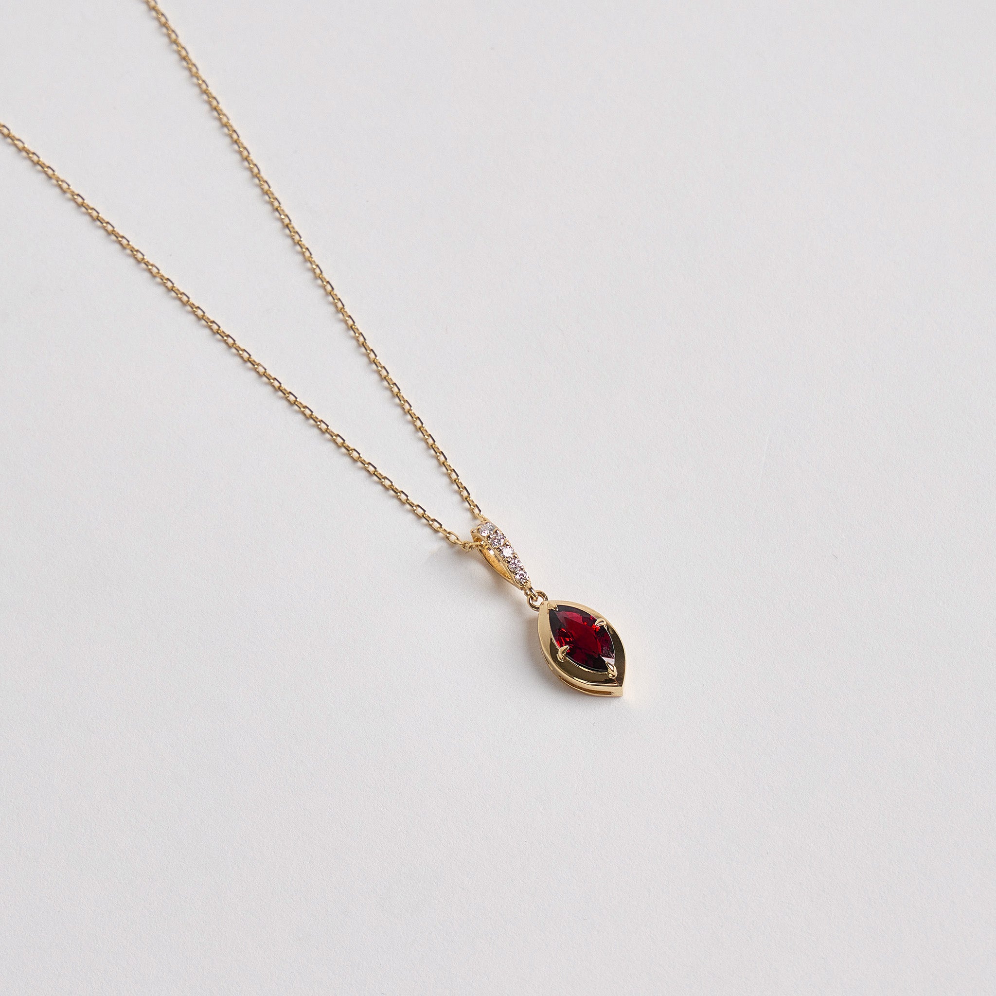 Azure Frame Necklace
