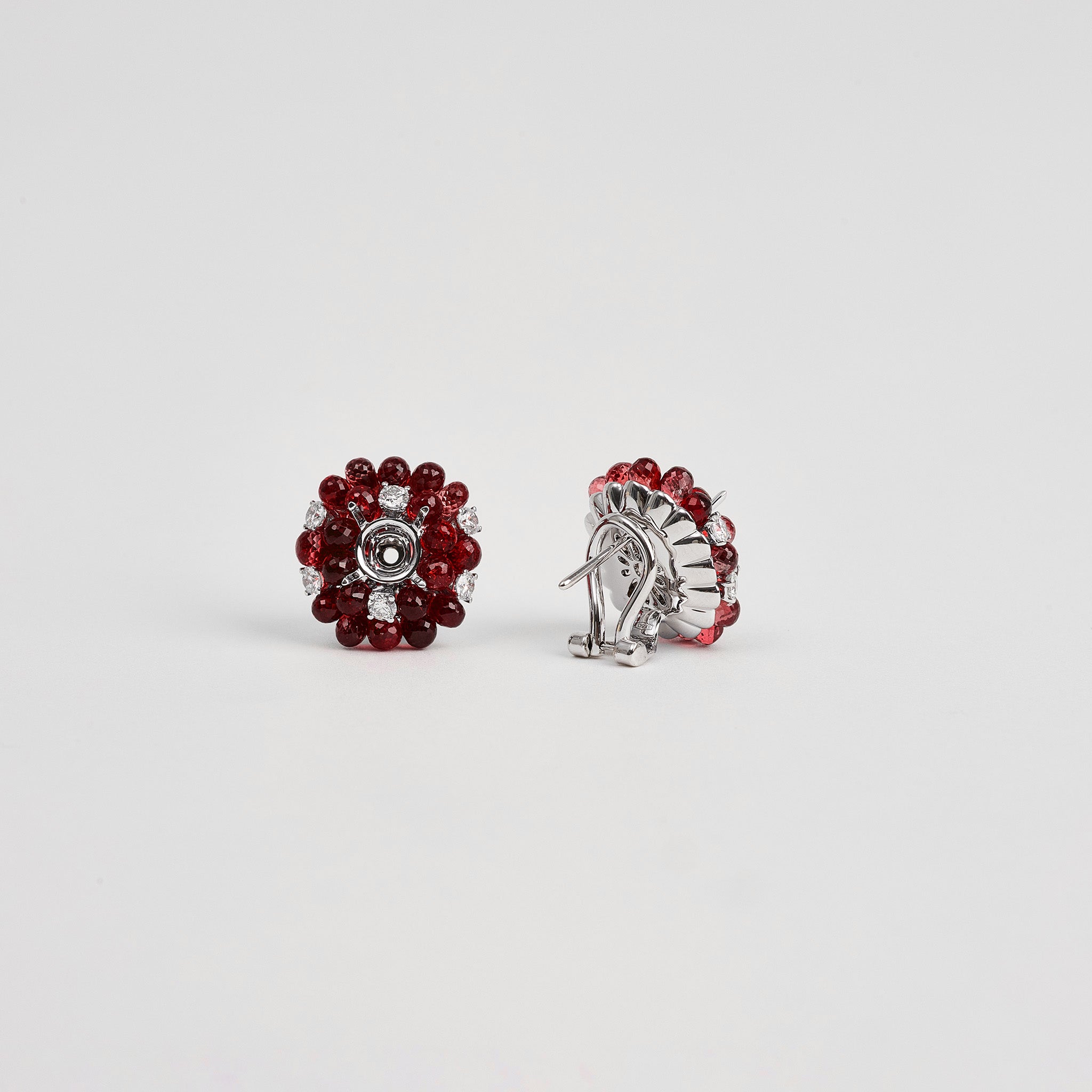 Sapphire Blossom Studs