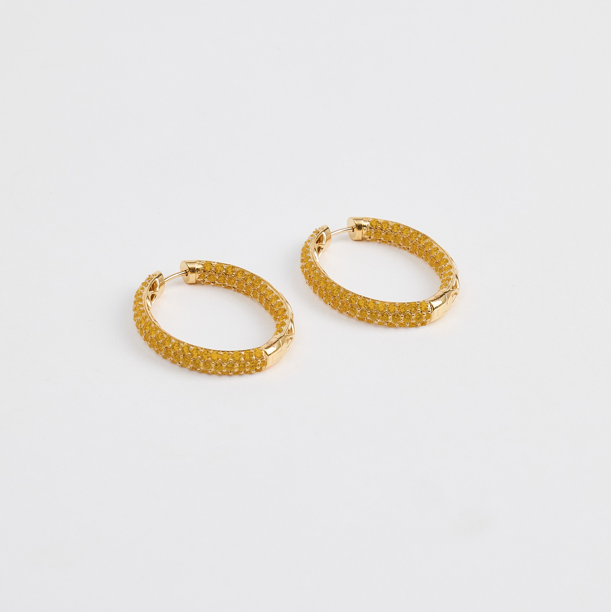 Azure Infinity Hoops
