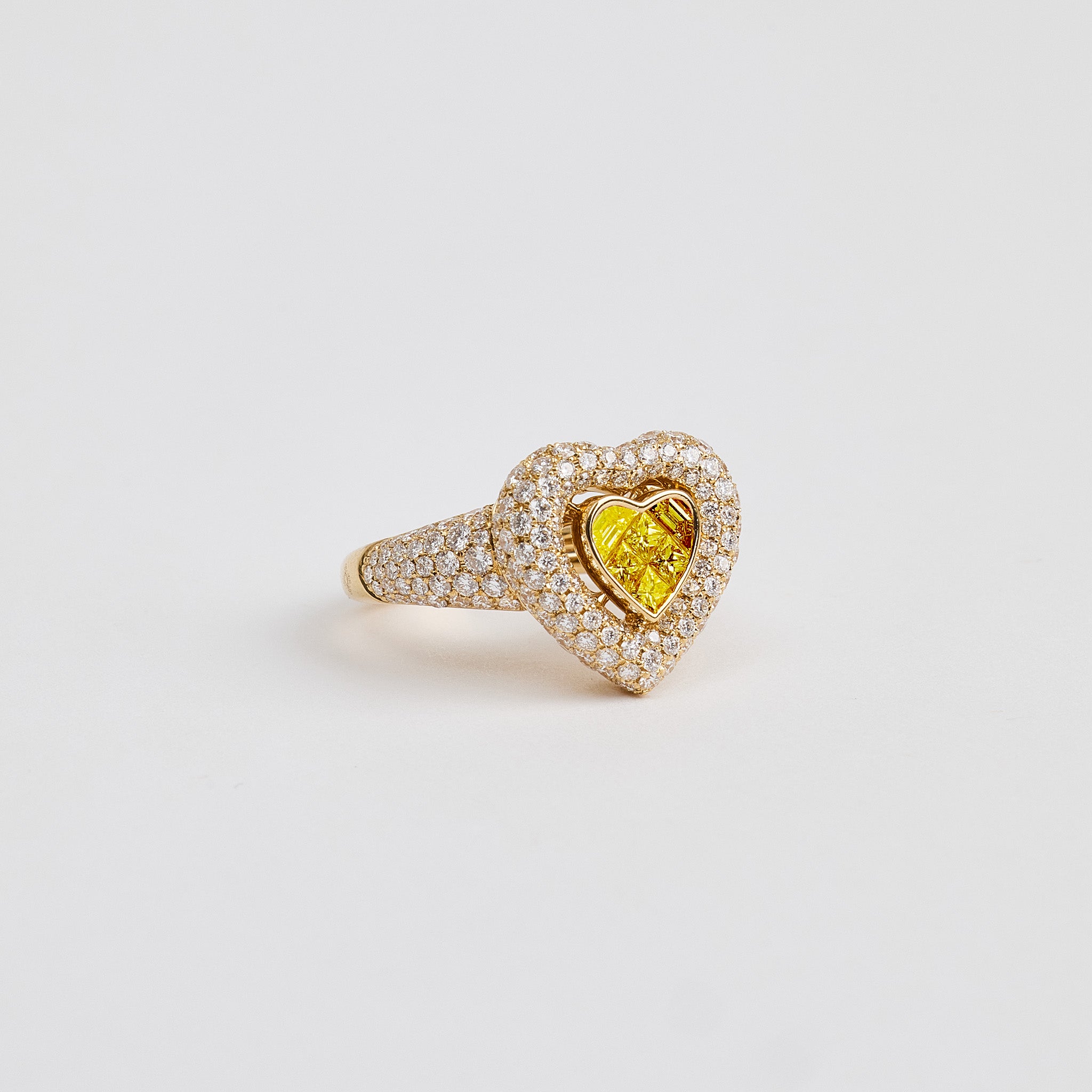 Heart Diamond Ring