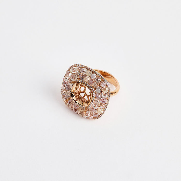 Azure Crown Ring