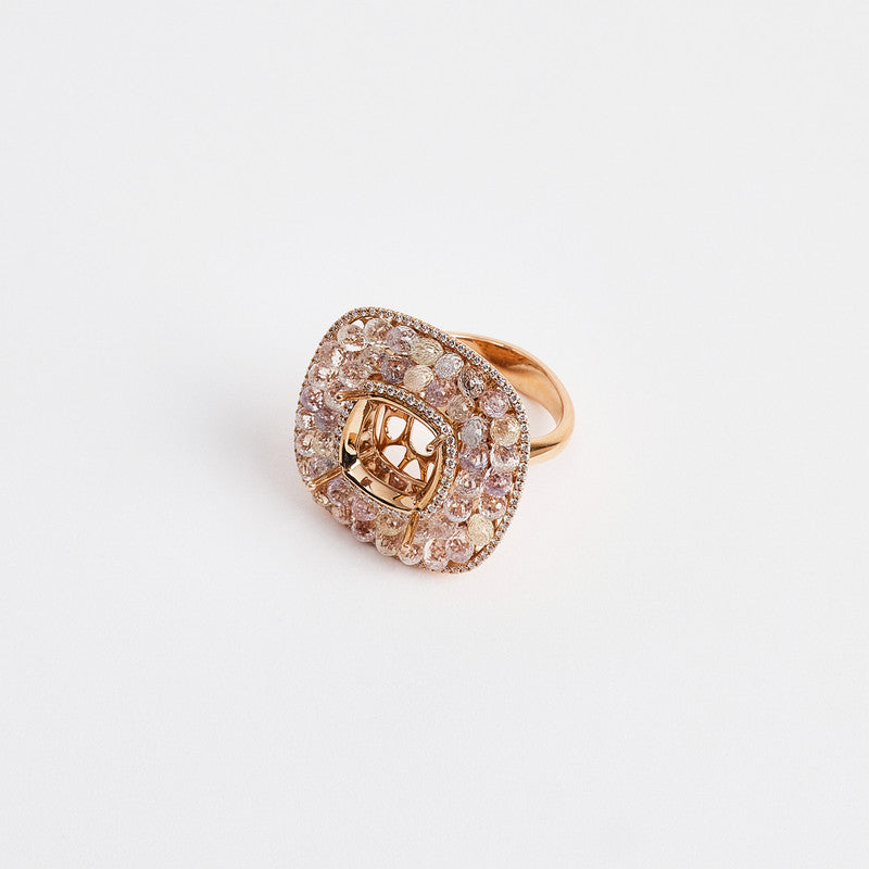 Azure Crown Ring