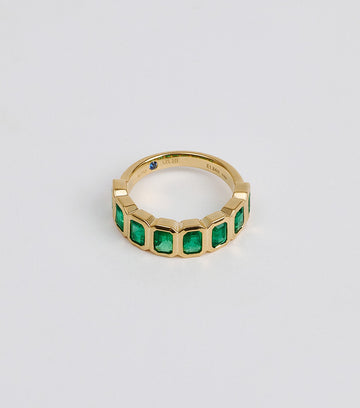 Emerald Rhythm Ring 1
