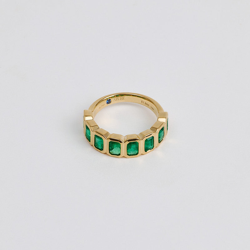 Emerald Rhythm Ring