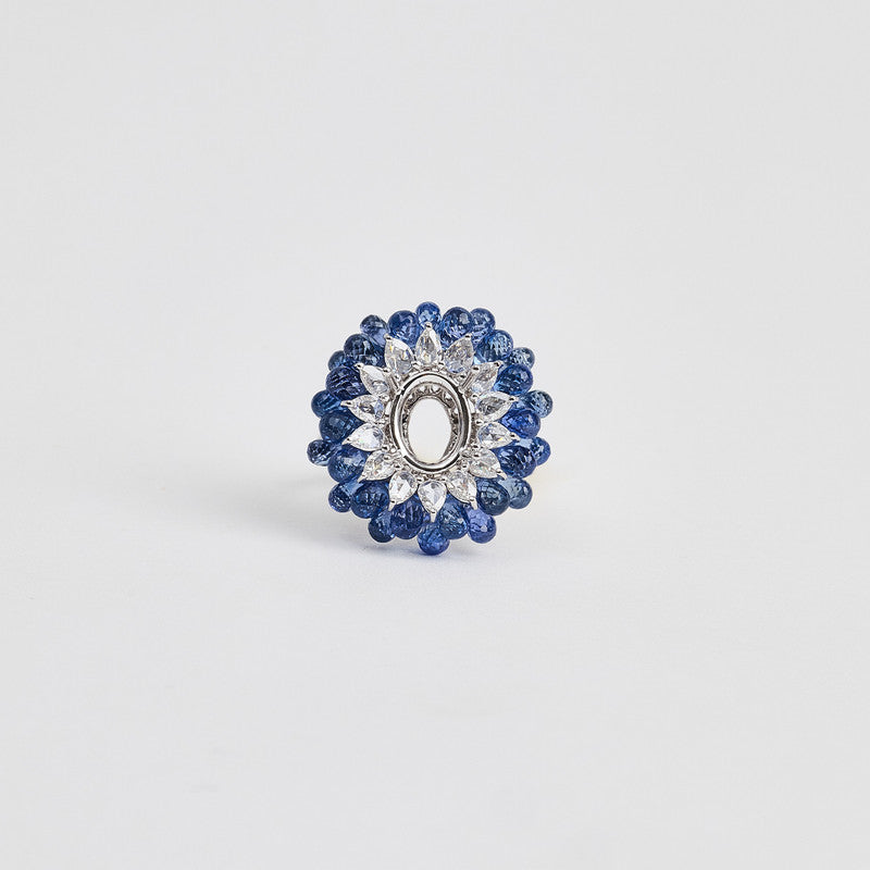 Sapphire Bloom Ring