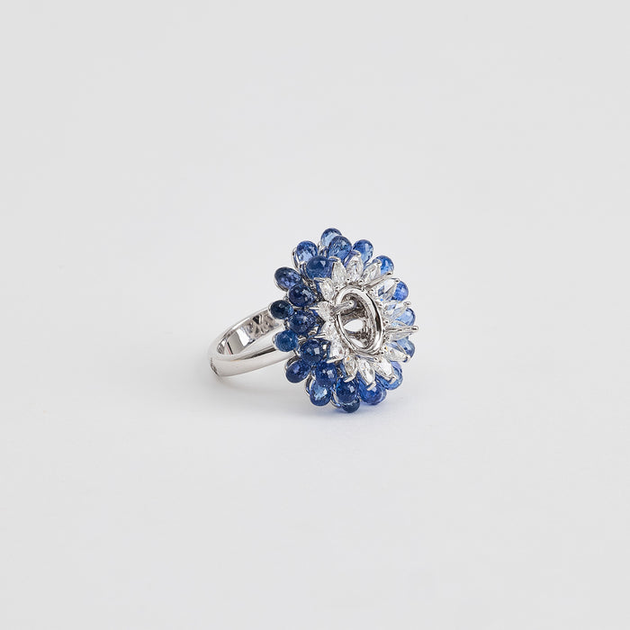 Sapphire Bloom Ring