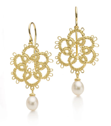 Pendant earrings Fräulein Loreley 1