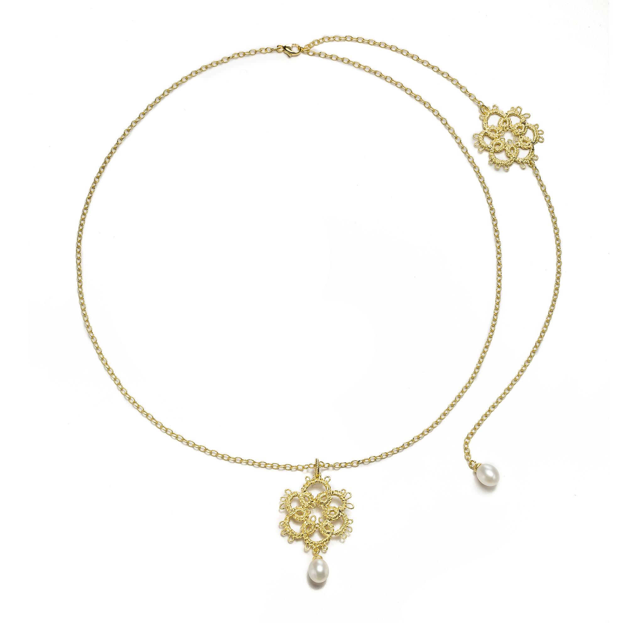 Backdrop necklace Fräulein Loreley
