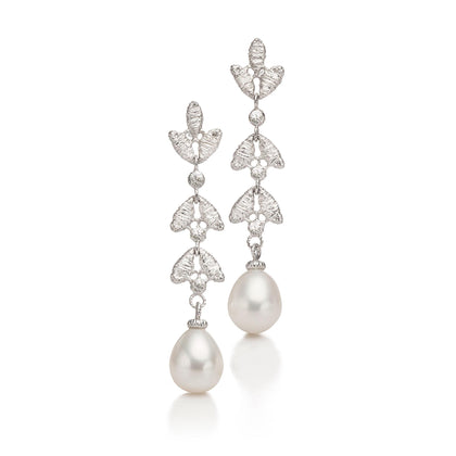 Pendant earrings “Emilia Pearl”