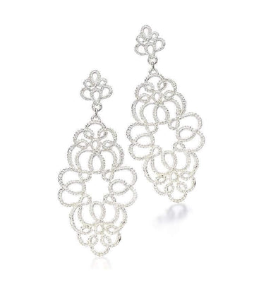 Pendant earrings “Medea” 3