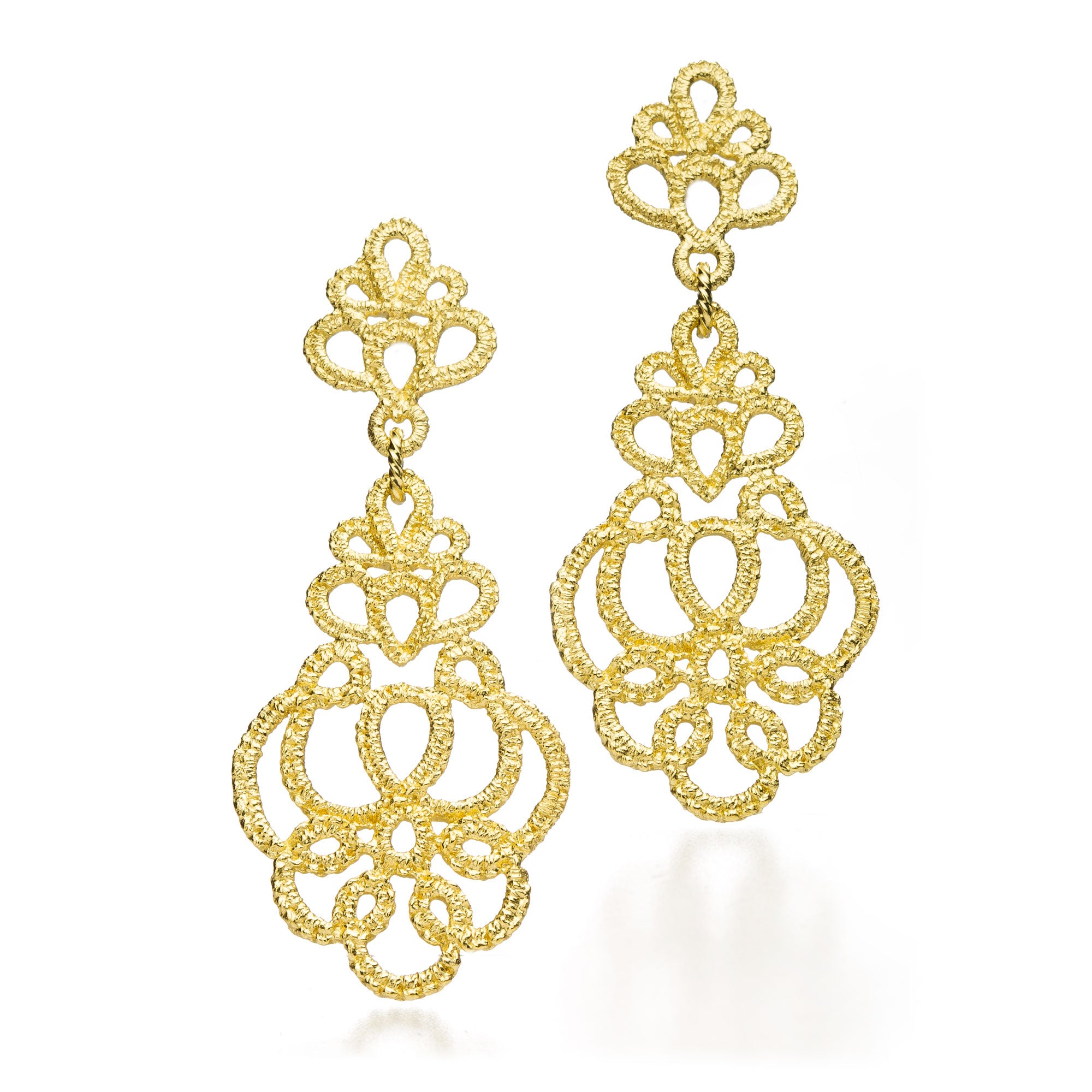 Pendant earrings Medea II