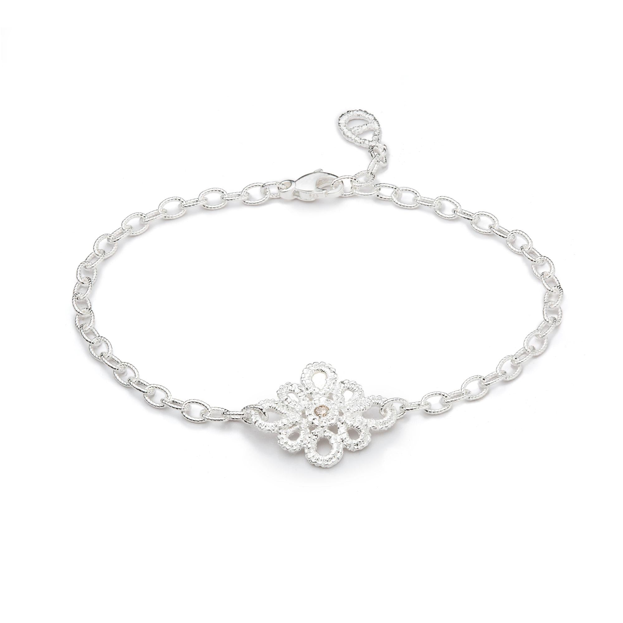 Bracelet Miss Medea with brillant-cut diamond