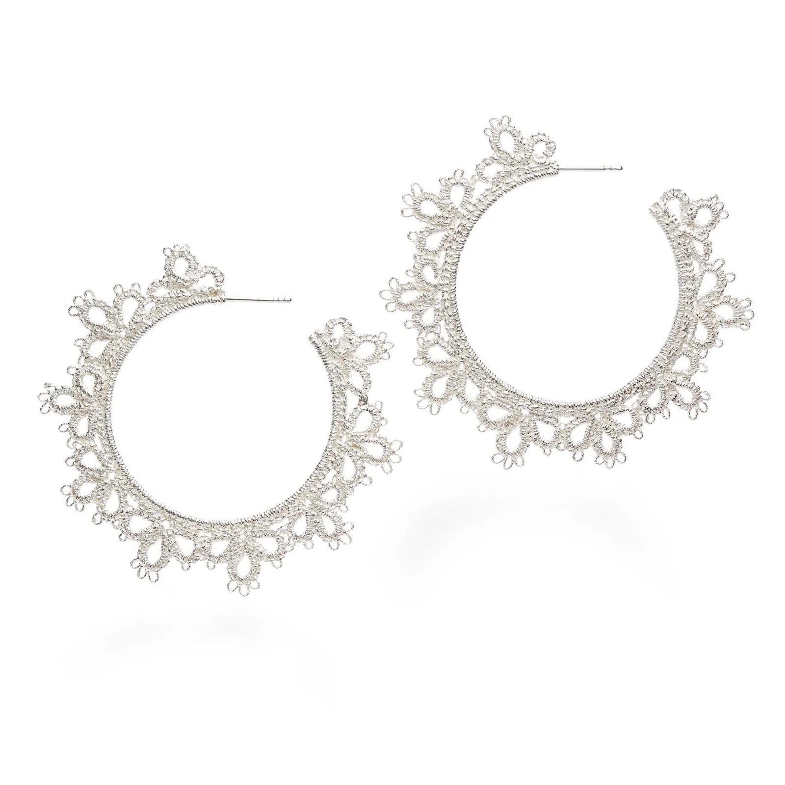 Large hoop earrings Juanita Grande