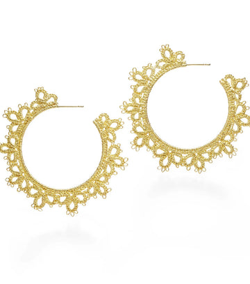 Large hoop earrings Juanita Grande 1