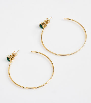 Emerald Breeze Hoops 1