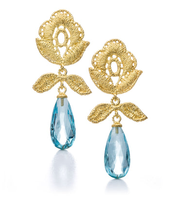 Earrings Wild Rose Drop 4