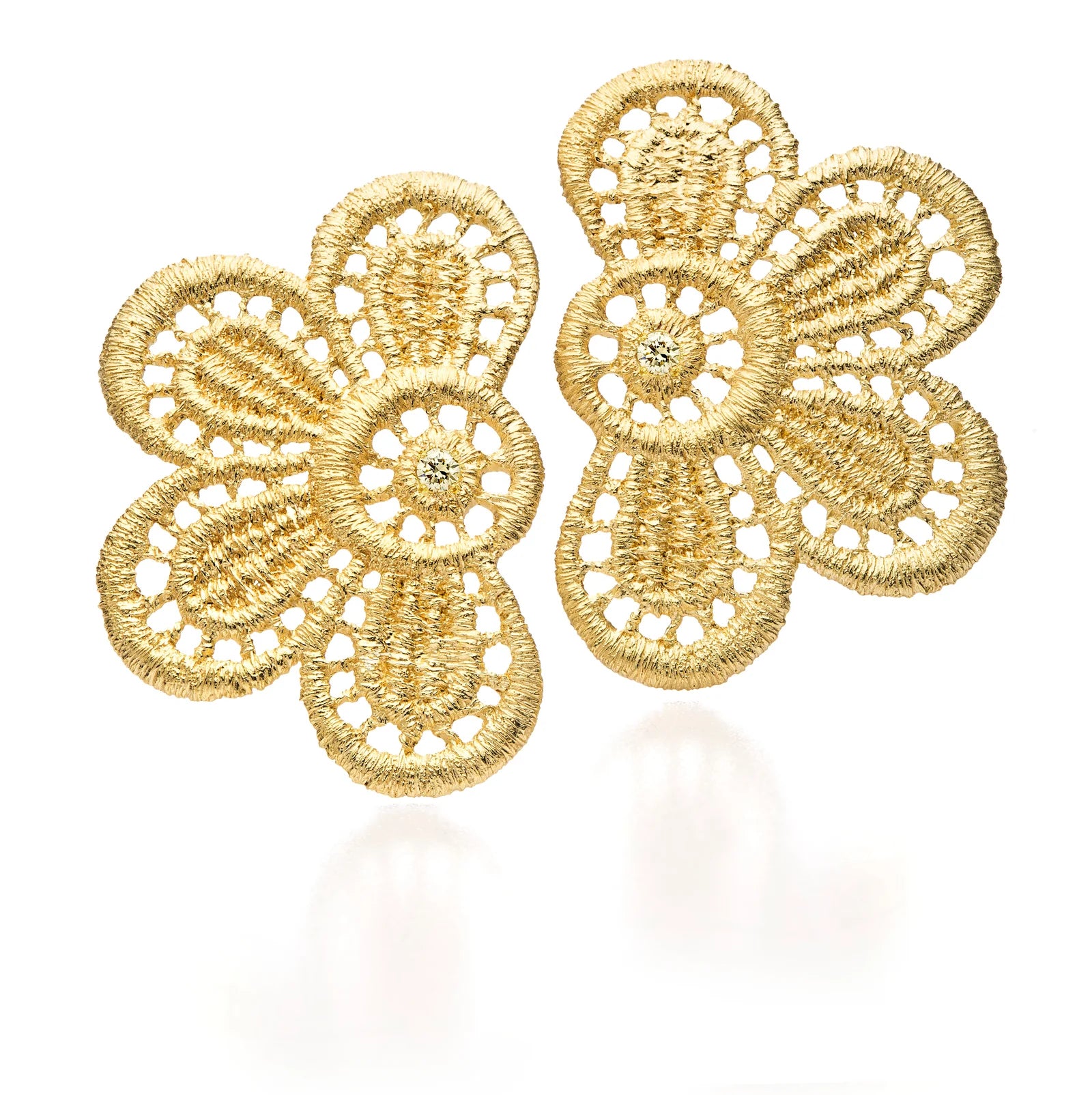 Earrings Blooming Lace