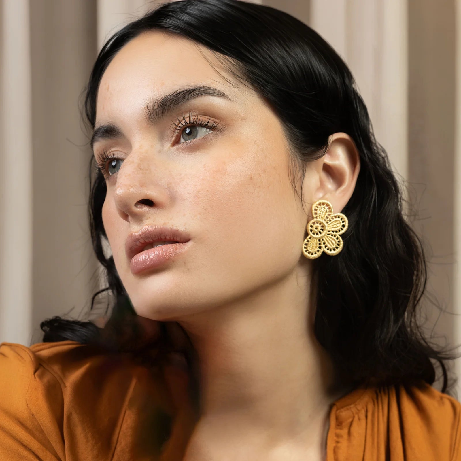 Earrings Blooming Lace