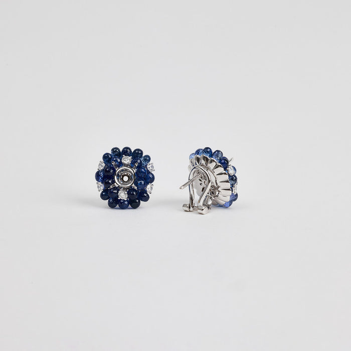 Sapphire Blossom Studs