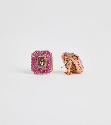 Azure Rosé Studs 1