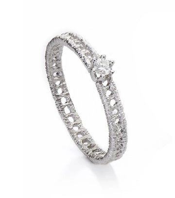 Solitaire ring Figaro Solitaire 2