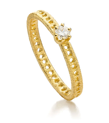 Solitaire ring Figaro Solitaire 1