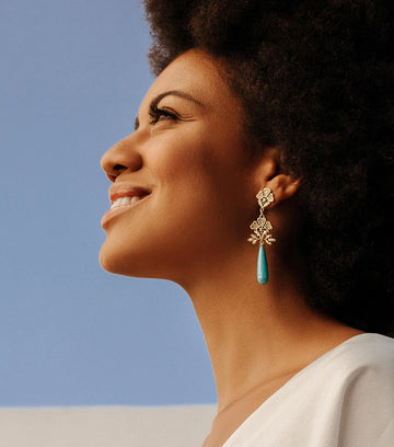 Pendant earrings Aida 4