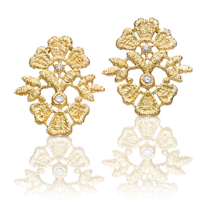 Earrings Flower Garden