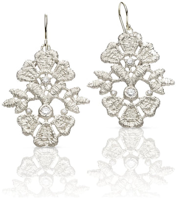 Earrings Flower Garden with Hooks 1