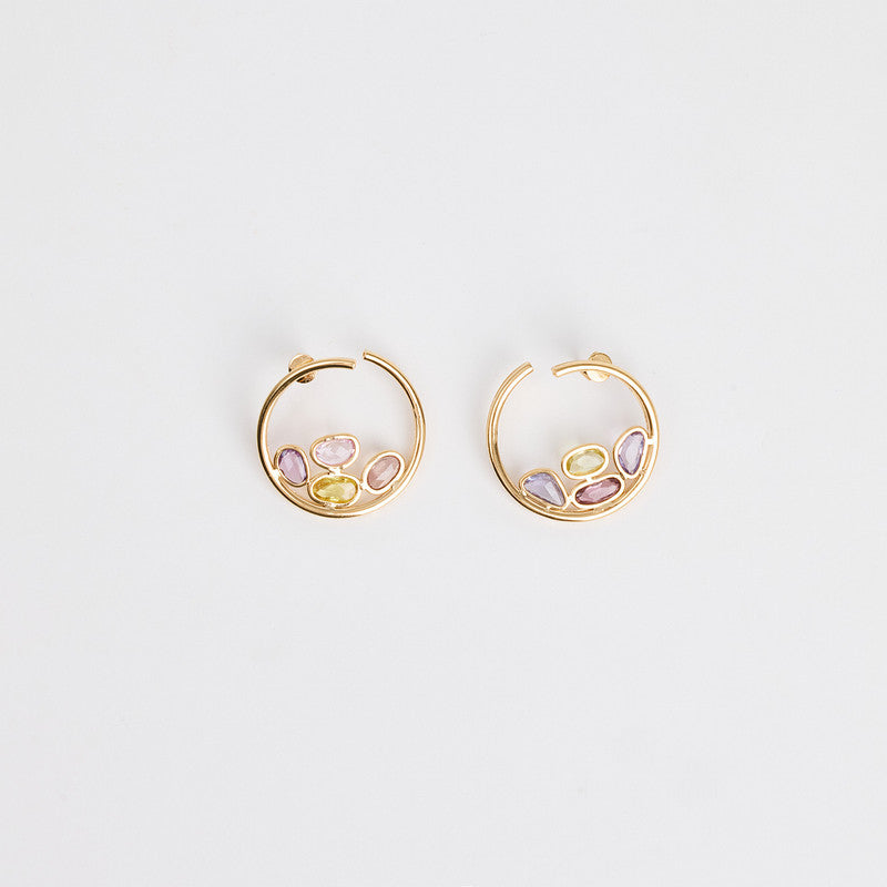 Azure Twist Earrings