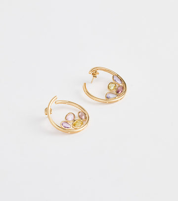 Azure Twist Earrings 2