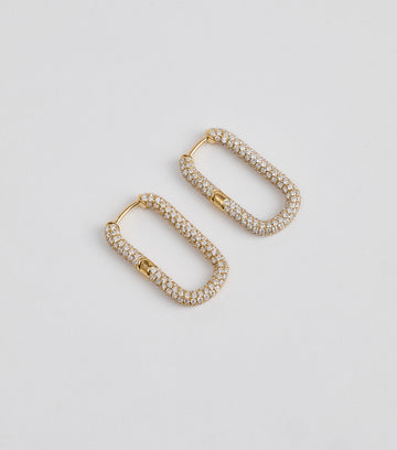 Azure Link Earrings 1