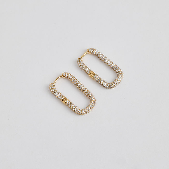 Azure Link Earrings