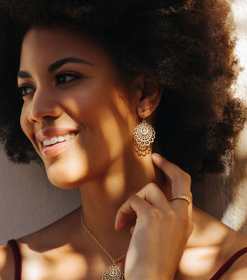 Pendant earrings Arati 5