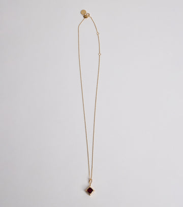 Azure Initial Necklace 3