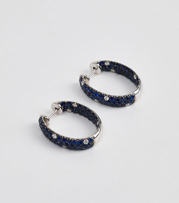 Blue Sapphire Earrings 2