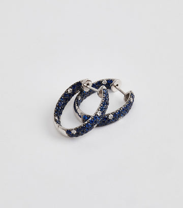 Blue Sapphire Earrings 1
